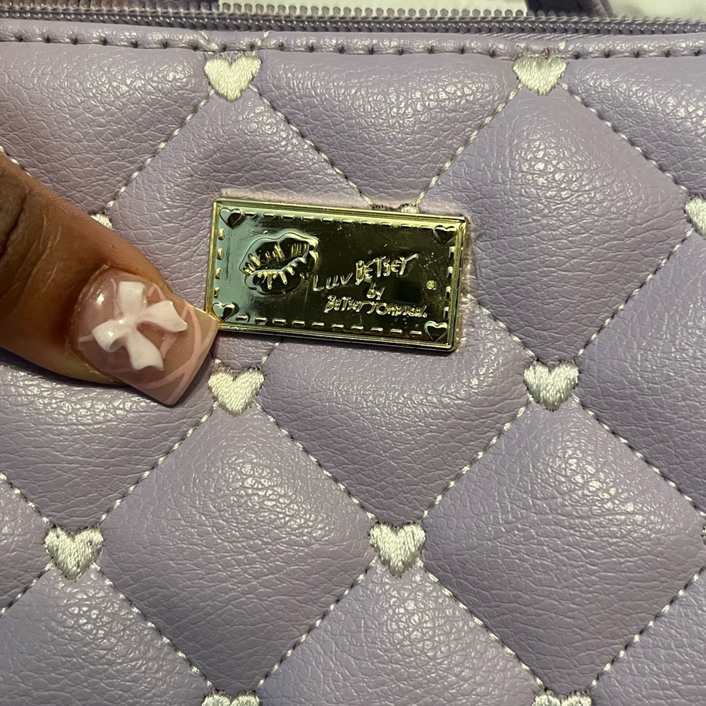 Purple love Betty Johnson bag